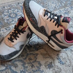 Nike Maroon and Black Sneakers